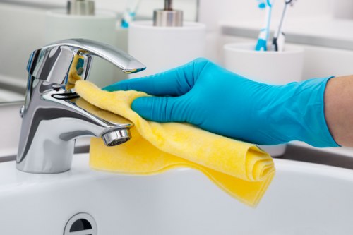Upholstery cleaning equipment beside a sofa in Ruislip