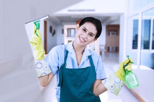 Vacuuming and maintaining office floors in a Ruislip commercial property
